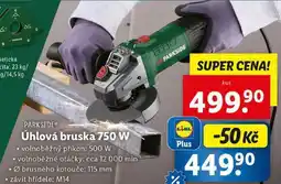Lidl Úhlová bruska 750 W nabídka