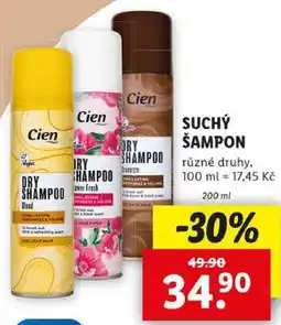 Lidl SUCHÝ ŠAMPON, 200 ml nabídka