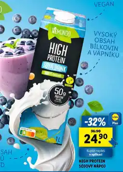Lidl HIGH PROTEIN SÓJOVÝ NÁPOJ, 1 l nabídka
