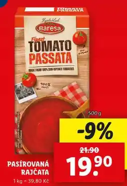Lidl PASÍROVANÁ RAJČATA, 500 g nabídka