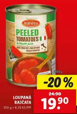 Lidl LOUPANÁ RAJČATA, 400 g nabídka