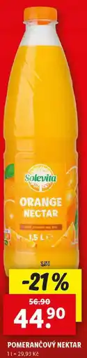 Lidl POMERANČOVÝ NEKTAR, 1,5 l nabídka