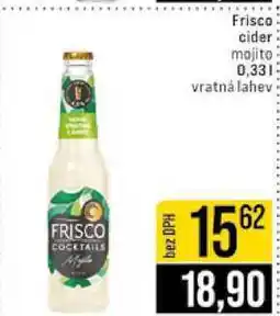 Jip Frisco cider mojito 0,33l nabídka