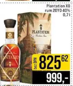 Jip Plantation XO rum 20YO 40% 0.7l nabídka