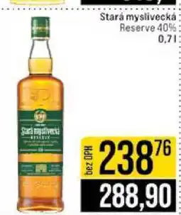 Jip Stará myslivecká Reserve 40% 0,7l nabídka