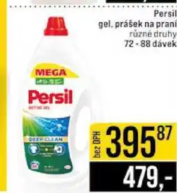Jip Persil gel prášek na praní různé druhy 72-88 dávek nabídka