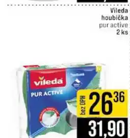 Jip Vileda houbička pur active 2ks nabídka