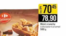 Jip Müsli crunchy čokoláda+karamel 500 g nabídka