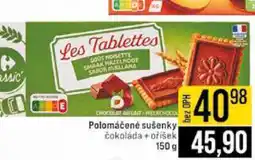 Jip Polomáčené sušenky čokoláda oříšek 150 g nabídka