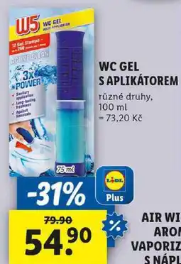 Lidl WC GEL S APLIKÁTOREM, 75 ml nabídka