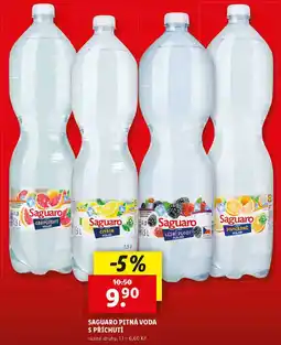 Lidl SAGUARO PITNÁ VODA S PŘÍCHUTÍ, 1,5 l nabídka