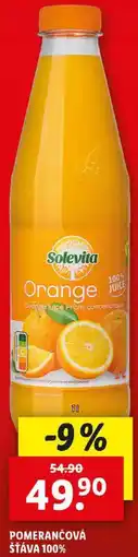 Lidl POMERANČOVÁ ŠŤÁVA 100%, 1 l nabídka