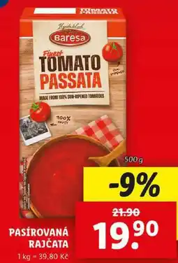 Lidl PASÍROVANÁ RAJČATA, 500 g nabídka