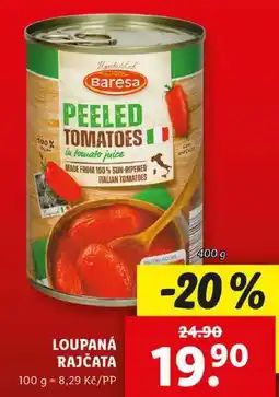 Lidl LOUPANÁ RAJČATA, 400 g nabídka