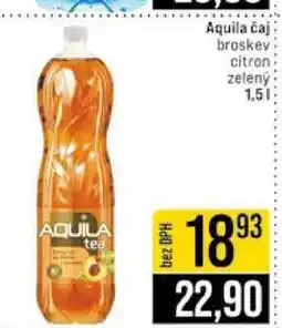 Jip Aquila čaj broskey citron zelený 1,5l nabídka