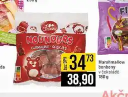 Jip Marshmallow bonbony v čokoládě 180 g nabídka