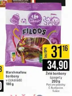 Jip Želé bonbony špagety 200g nabídka