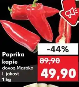Kaufland Paprika kapie nabídka