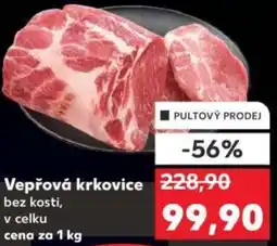 Kaufland Vepřová krkovice nabídka