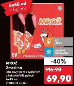 Kaufland MROŽ Zmrzlina nabídka
