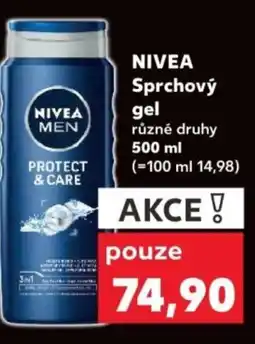 Kaufland NIVEA Sprchový gel nabídka