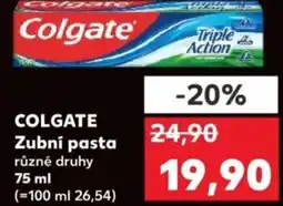 Kaufland COLGATE Zubní pasta nabídka