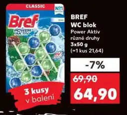 Kaufland BREF WC blok Power Aktiv nabídka