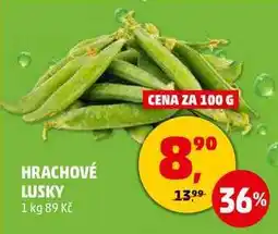 Penny Market Hrachové lusky, 100 g nabídka
