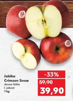 Kaufland Jablka Crimson Snow nabídka