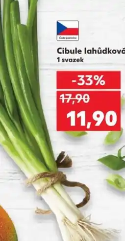 Kaufland Cibule lahůdková nabídka