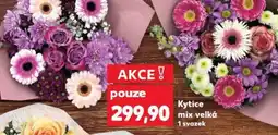 Kaufland Kytice mix velká nabídka