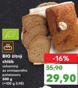 Kaufland BIO žitný chléb nabídka