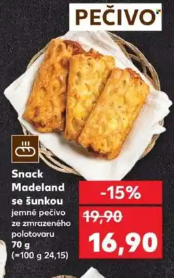 Kaufland Snack Madeland se šunkou nabídka