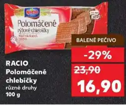 Kaufland RACIO Polomáčené chlebíčky nabídka