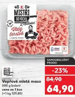 Kaufland Vepřové mleté maso nabídka