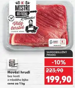Kaufland Hovězí hrudí nabídka