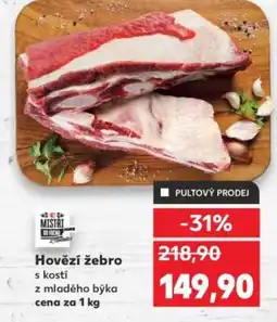 Kaufland Hovězí žebro nabídka