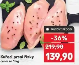 Kaufland Kuřecí prsní řízky nabídka