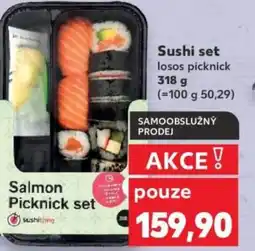 Kaufland Sushi set losos picknick nabídka