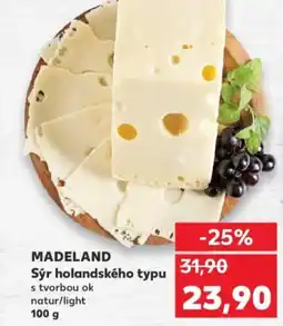 Kaufland MADELAND Sýr holandského typu nabídka