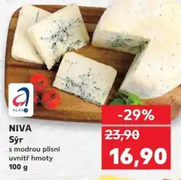 Kaufland NIVA Sýr nabídka