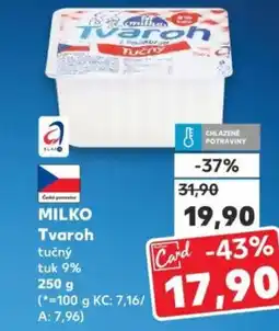 Kaufland MILKO Tvaroh nabídka