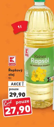 Kaufland Řepkový olej nabídka