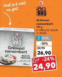 Kaufland Grilovací camembert nabídka