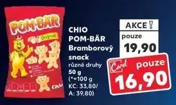 Kaufland CHIO POM-BÄR Bramborový snack nabídka