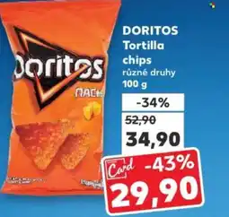 Kaufland DORITOS Tortilla chips nabídka