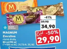 Kaufland MAGNUM Zmrzlina nabídka
