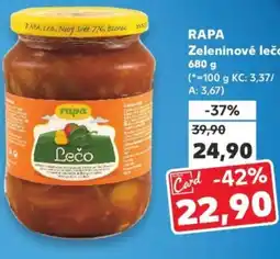 Kaufland RAPA Zeleninové lečo nabídka