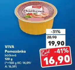 Kaufland VIVA Pomazánka nabídka