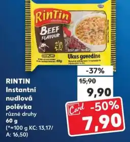 Kaufland RINTIN Instantní nudlová polévka nabídka